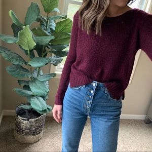 Maroon Sweater Must Have